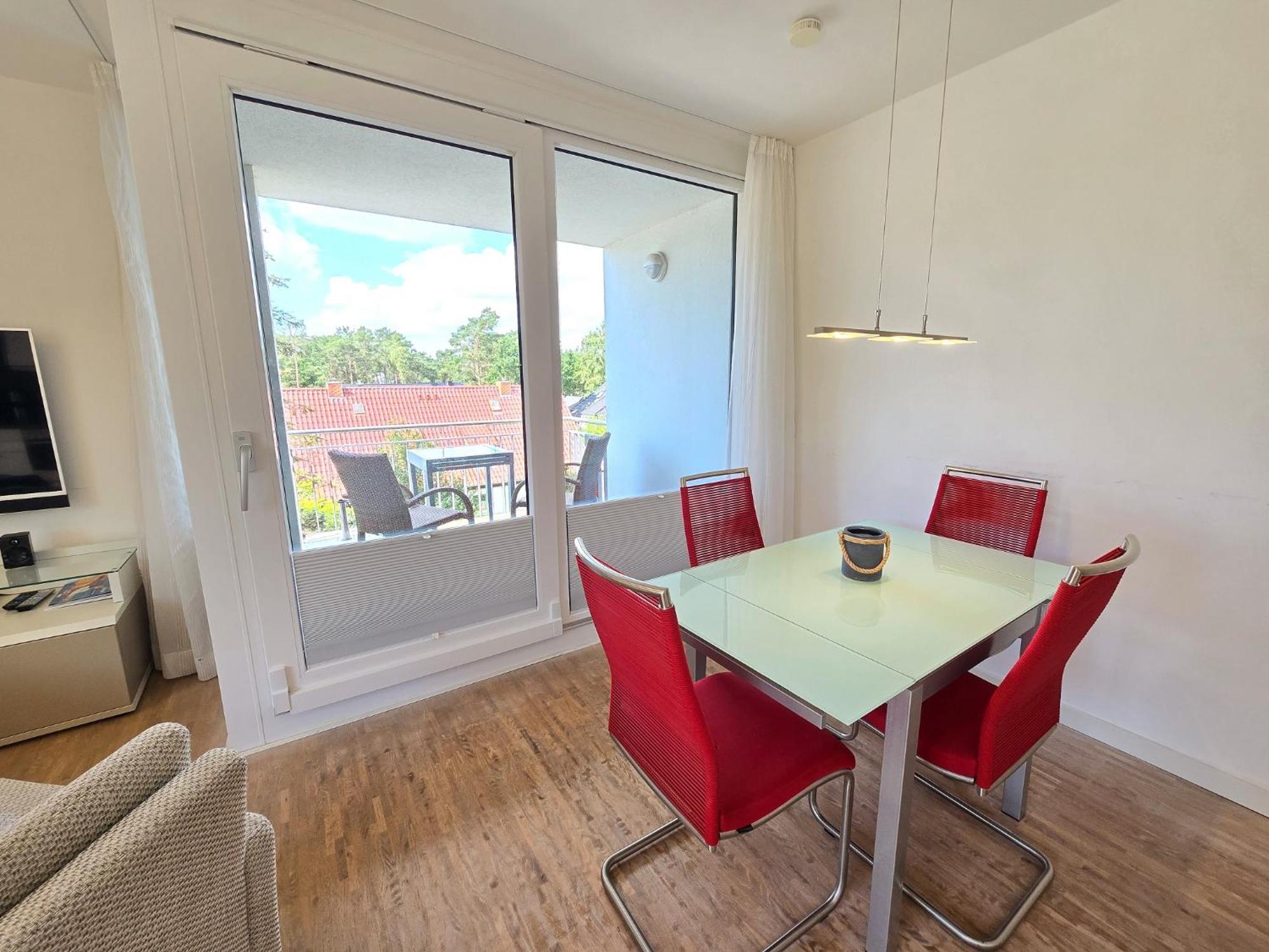 Strandvillen - Mit 1 Schlafzimmer Und Balkon Dr-422 Apartment