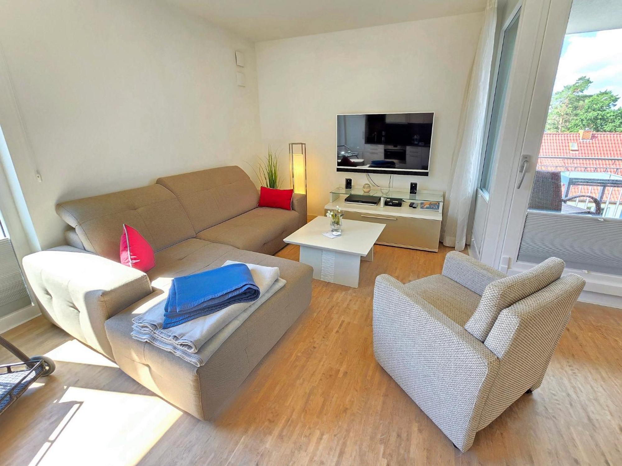 Apartment Strandvillen - Mit 1 Schlafzimmer Und Balkon Dr-422 *